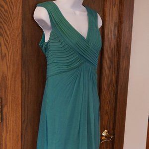Tadashi Shoji Iridescent Teal Dress